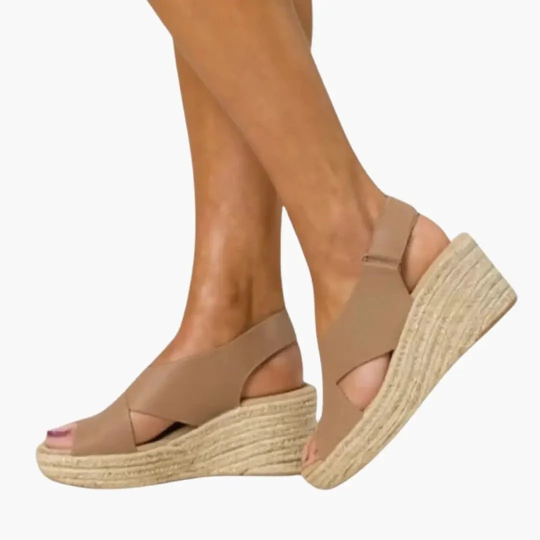 Sephelia I Sandalias de cuña elegantes y confortables