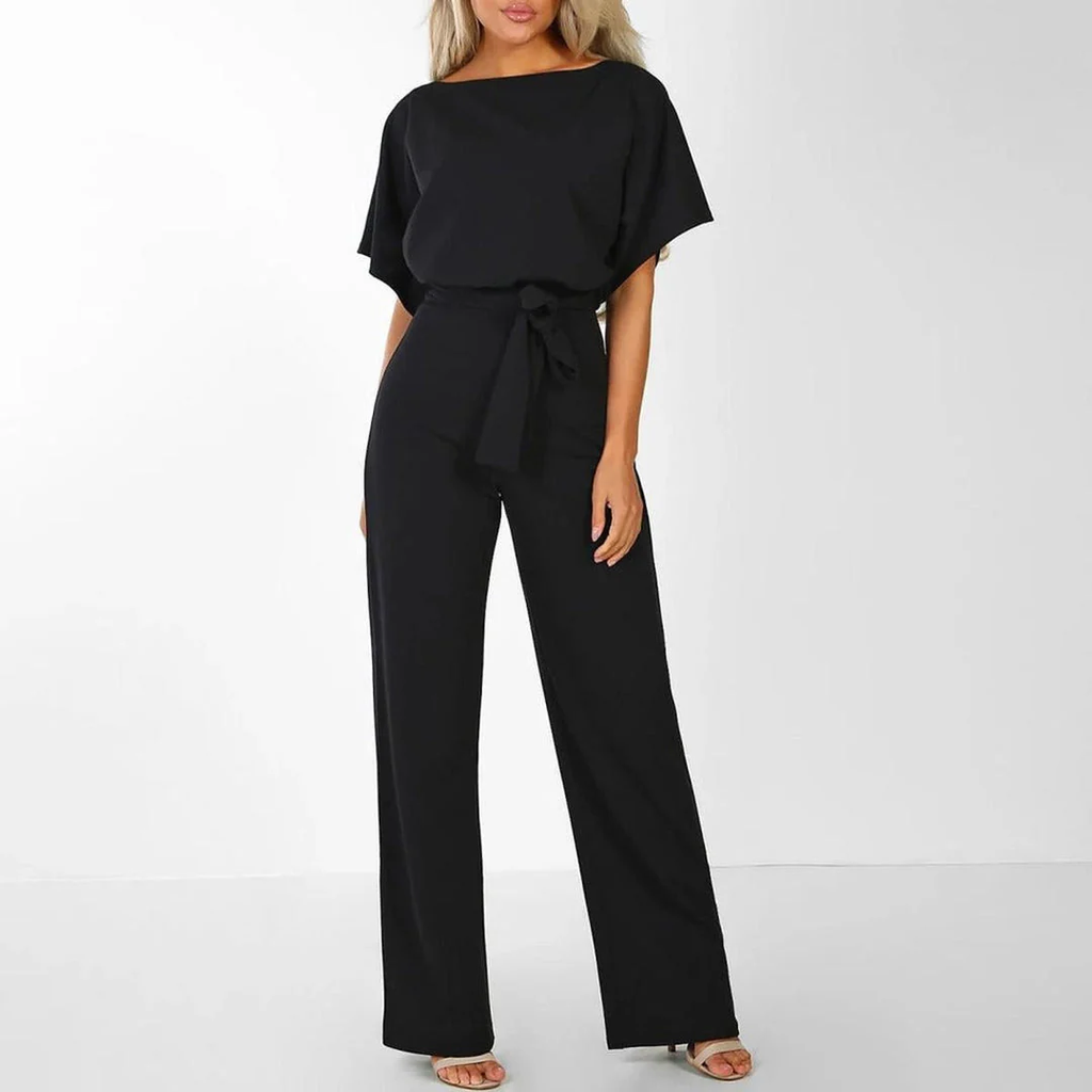 Sephelia I Mono Elegante de Verano para Mujer con Cinturón y Pierna Ancha