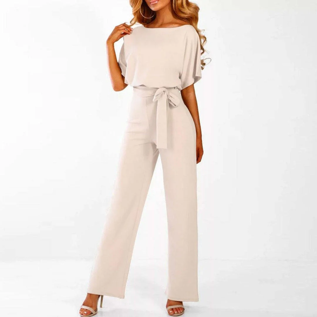 Sephelia I Mono Elegante de Verano para Mujer con Cinturón y Pierna Ancha