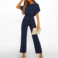 Sephelia I Mono Elegante de Verano para Mujer con Cinturón y Pierna Ancha