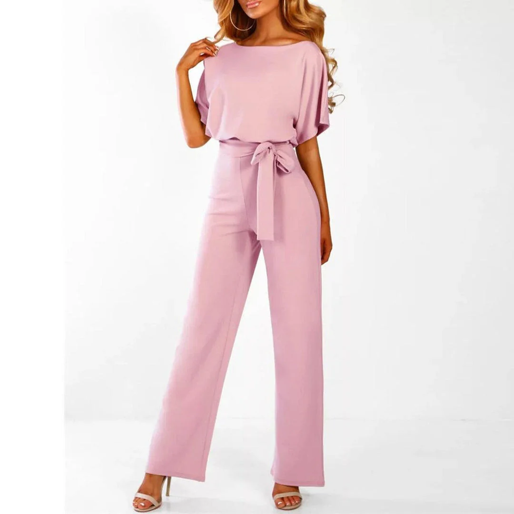 Sephelia I Mono Elegante de Verano para Mujer con Cinturón y Pierna Ancha
